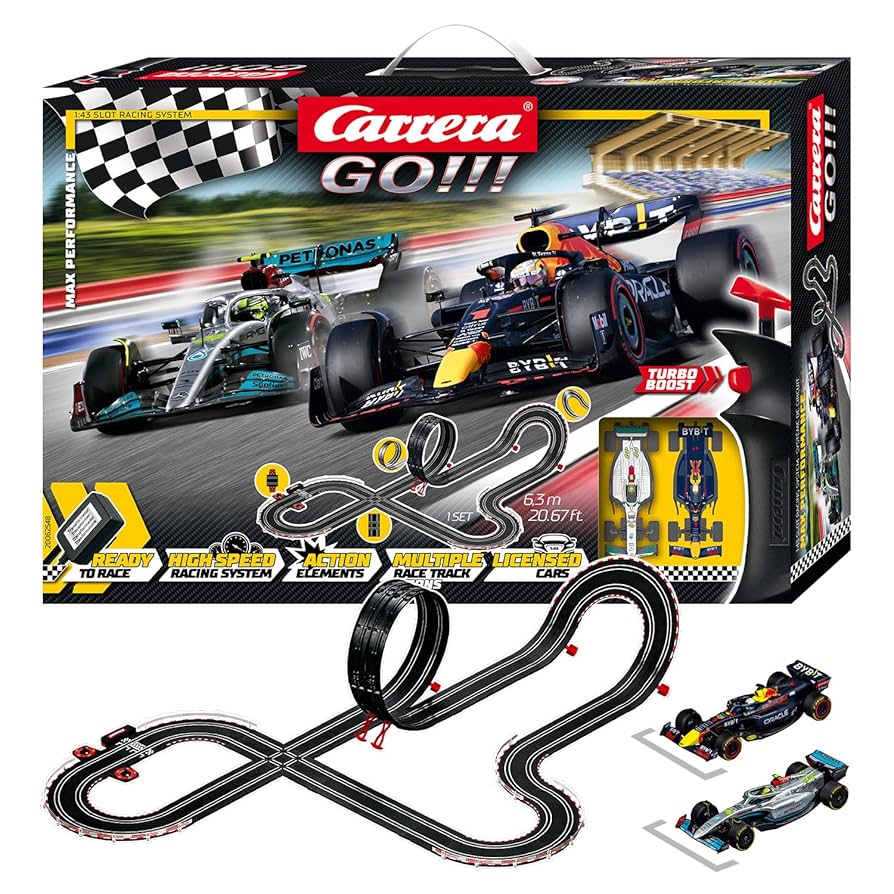 【未使用品 CARRERA GO!!! FORMULA RACING 62081 CARRERA GO F1 Formula Champions(4.3M) – Amarello toys
